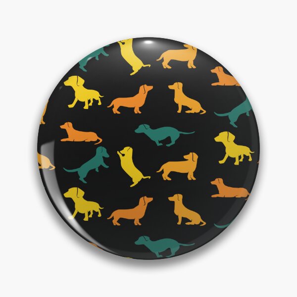 Item preview, Dachshund Pattern v02 designed and sold by Baikachi AD.