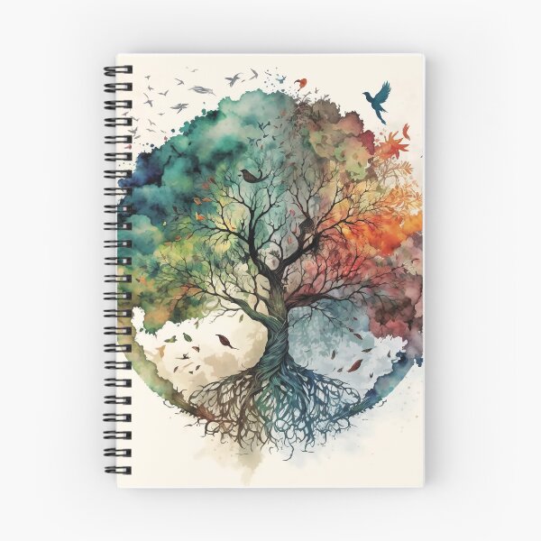 Item preview, Celtic Tree of Life Watercolor Design designed and sold by CosmicAnomaly.