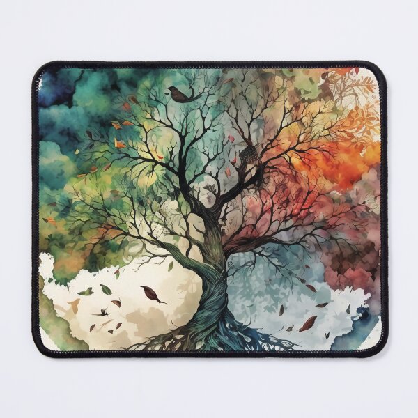 Item preview, Celtic Tree of Life Watercolor Design designed and sold by CosmicAnomaly.