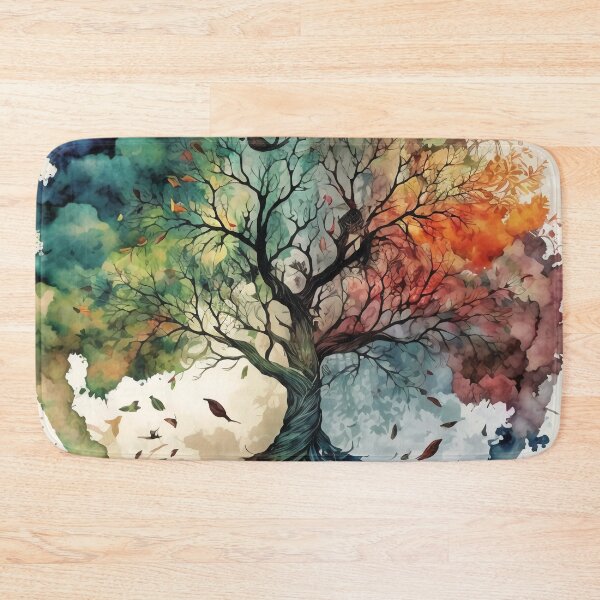 Item preview, Celtic Tree of Life Watercolor Design designed and sold by CosmicAnomaly.
