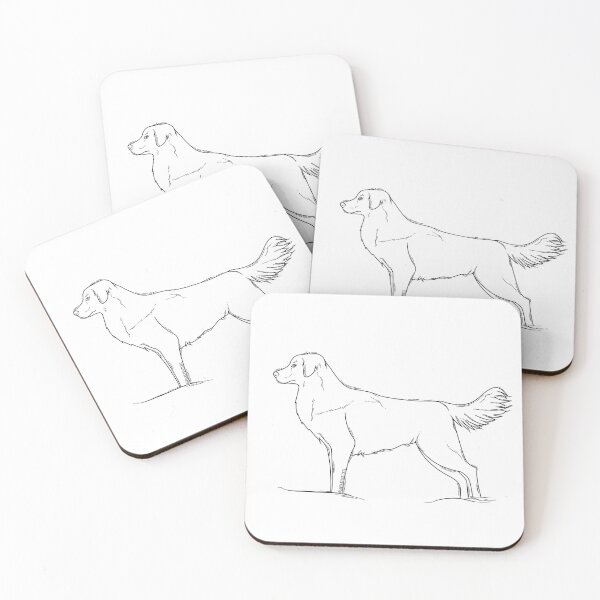 Item preview, Retriever Hunting Dog designed and sold by SqueakySketches.