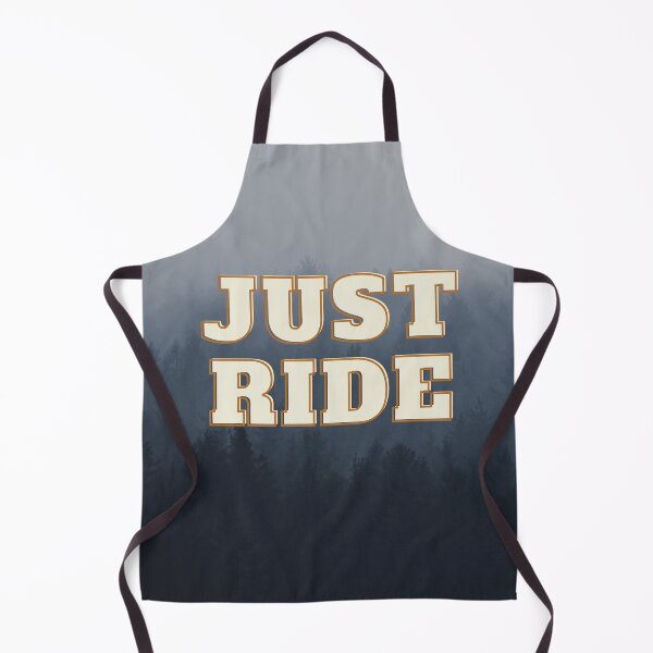 Item preview, Just Ride - Woods Background designed and sold by ReelRide Creations.