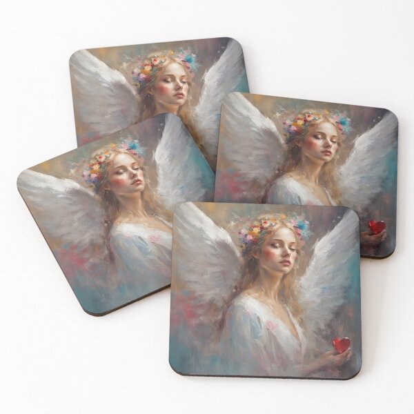 Item preview, angel with love message designed and sold by bogfl.