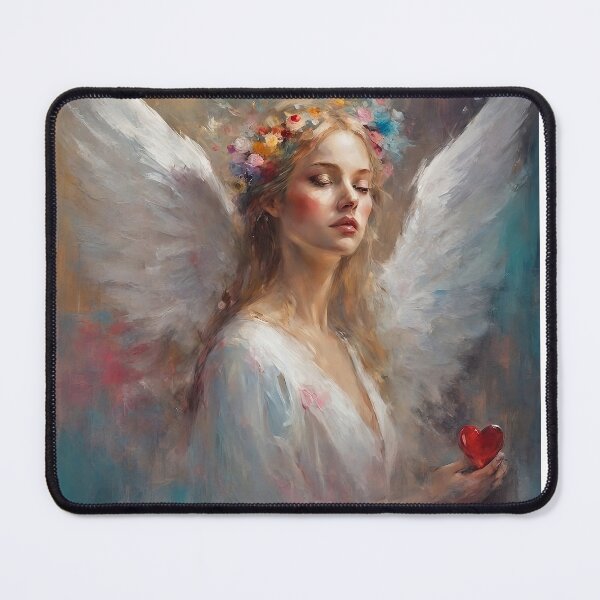 Item preview, angel with love message designed and sold by bogfl.