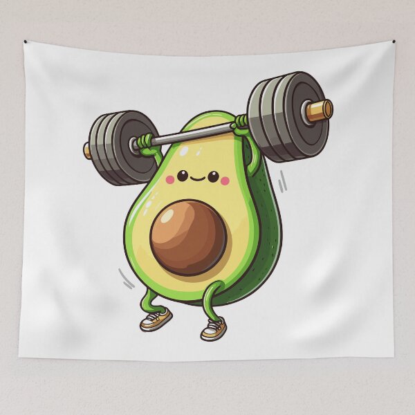 Item preview, Lifting Avocado designed and sold by Designowner.