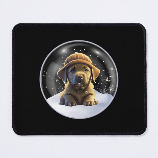 Item preview, "Cozy Labrador Pup: Winter Style! ?❄️? designed and sold by Lahate.