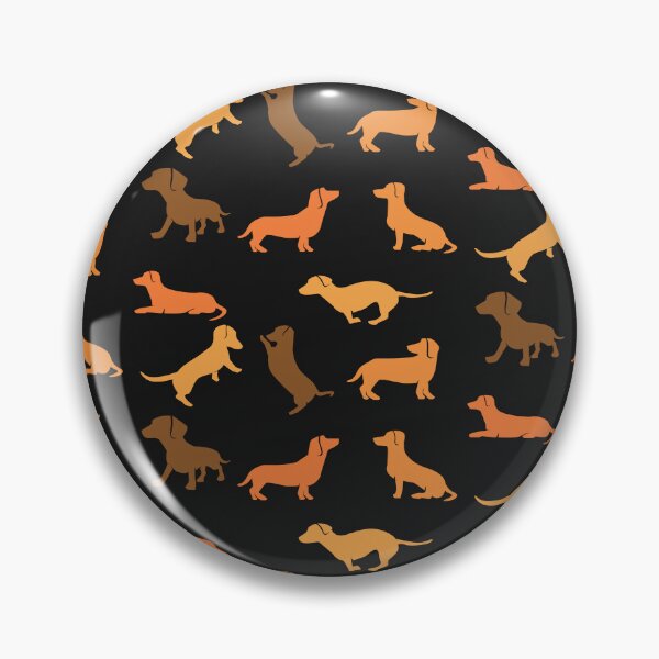 Item preview, Dachshund Pattern v04 designed and sold by Baikachi AD.