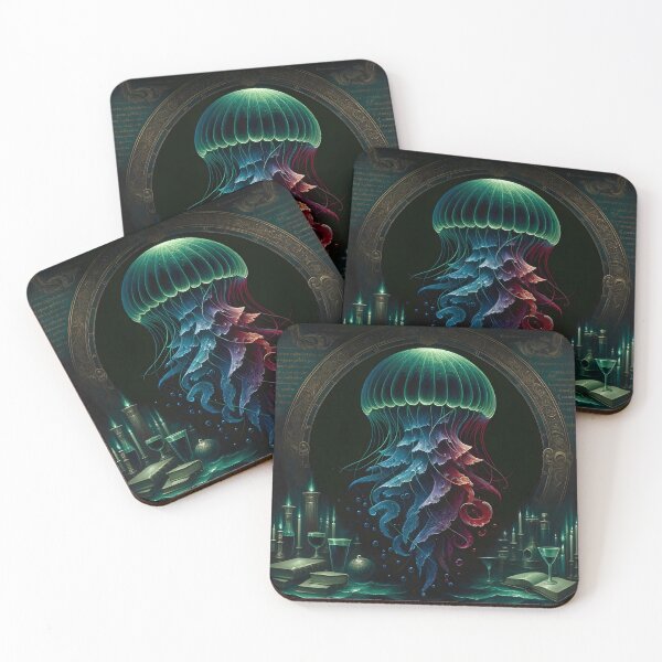 Item preview, The Jellyfish's Mystical Lounge designed and sold by the-lamplighter.