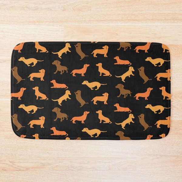 Item preview, Dachshund Pattern v04 designed and sold by Baikachi AD.
