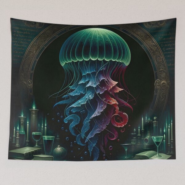 Item preview, The Jellyfish's Mystical Lounge designed and sold by the-lamplighter.