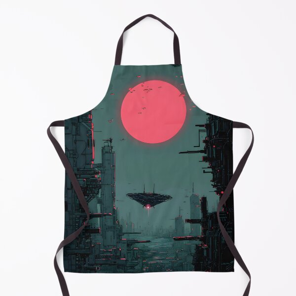 Item preview, Cyberpunk UFO Pink Fantasy City designed and sold by SecretDicer.