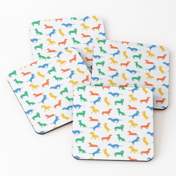 Item preview, Dachshund Pattern v05 designed and sold by Baikachi AD.