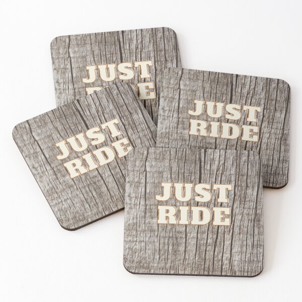 Item preview, Just Ride - Woods Background designed and sold by ReelRide Creations.