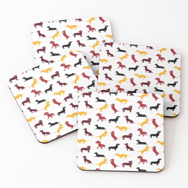 Item preview, Dachshund Pattern v08 designed and sold by Baikachi AD.