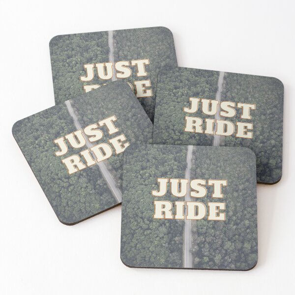 Item preview, Just Ride - Woods Background designed and sold by ReelRide Creations.