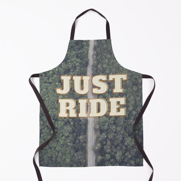 Item preview, Just Ride - Woods Background designed and sold by ReelRide Creations.