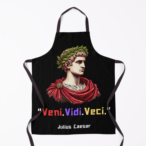 Item preview, Veni, Vidi, Vici Julius Caesar quote for rome fans designed and sold by CachoGlorious.