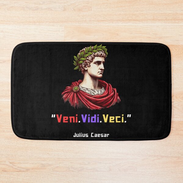 Item preview, Veni, Vidi, Vici Julius Caesar quote for rome fans designed and sold by CachoGlorious.
