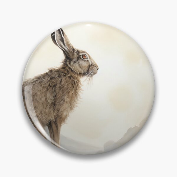 Item preview, Moon Gazing Hare designed and sold by CosmicAnomaly.