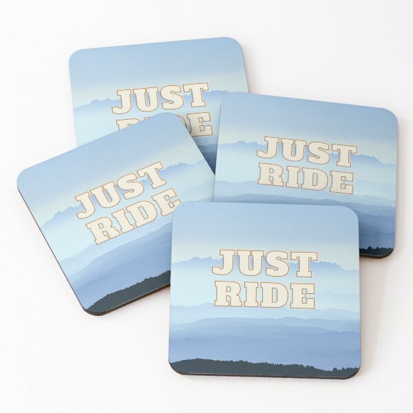 Item preview, Just Ride - Woods Background designed and sold by ReelRide Creations.
