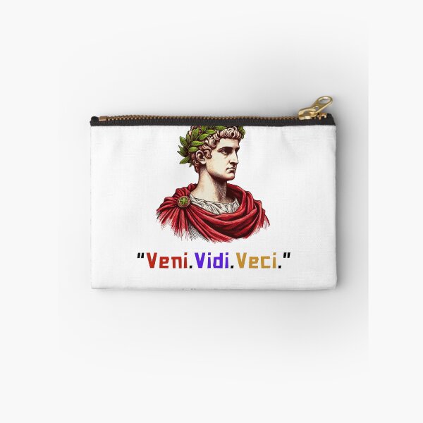 Item preview, Veni, Vidi, Vici Julius Caesar quote for rome fans designed and sold by CachoGlorious.