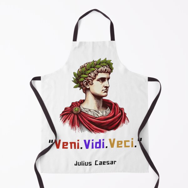 Item preview, Veni, Vidi, Vici Julius Caesar quote for rome fans designed and sold by CachoGlorious.