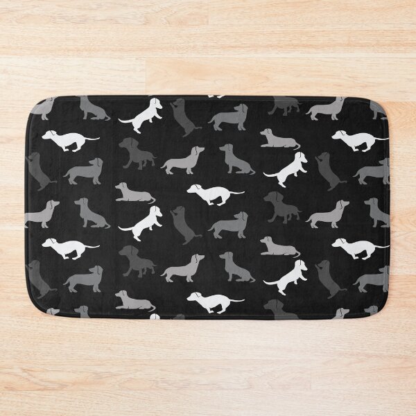 Item preview, Dachshund Pattern v11 designed and sold by Baikachi AD.