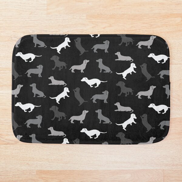 Item preview, Dachshund Pattern v11 designed and sold by Baikachi AD.