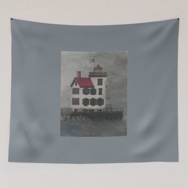 Item preview, Lighthouse in Stormy Waters – Lorain Ohio designed and sold by OdomArt.