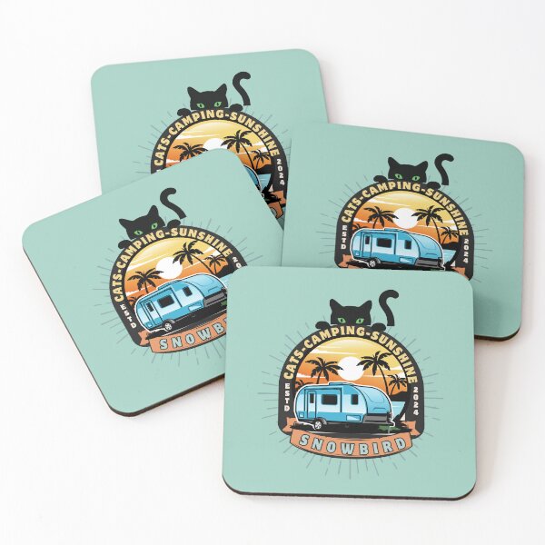 Item preview, Cats Camping Sunshine designed and sold by ChunkyMonty.