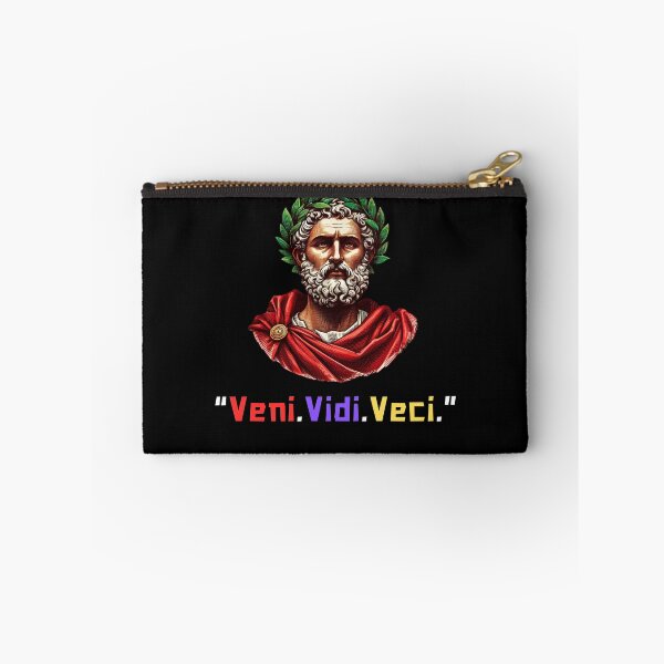 Item preview, Veni, Vidi, Vici Julius Caesar quote for rome fans designed and sold by CachoGlorious.