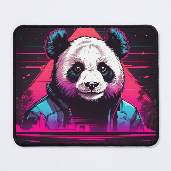 Item preview, Synthwave Panda | Panda Graphic designed and sold by Shafiq Khan.