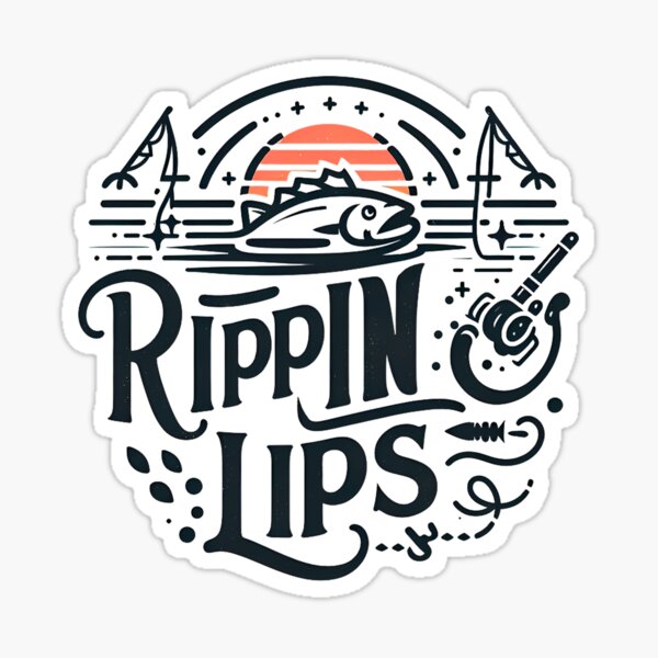 Ripping Lips Stickers for Sale, Free US Shipping