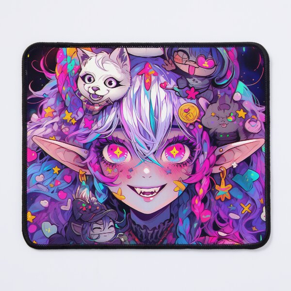 Item preview, Cosmic Magical Animal Anime Girl designed and sold by bubblegoth.