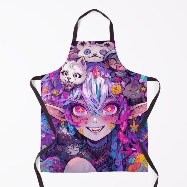 Item preview, Cosmic Magical Animal Anime Girl designed and sold by bubblegoth.