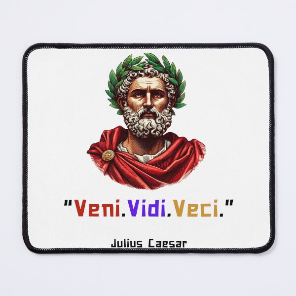 Item preview, Veni, Vidi, Vici Julius Caesar quote for rome fans designed and sold by CachoGlorious.