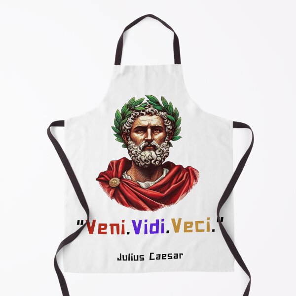 Item preview, Veni, Vidi, Vici Julius Caesar quote for rome fans designed and sold by CachoGlorious.