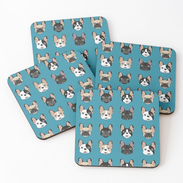 Item preview, French Bulldog pattern designed and sold by haniku.