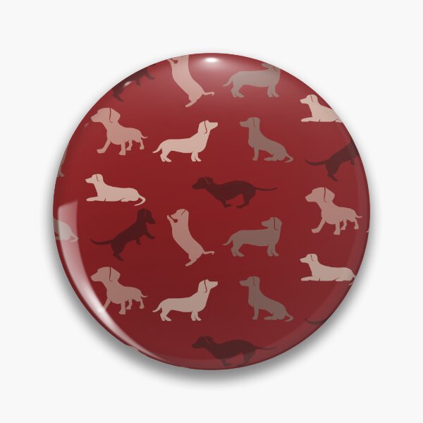 Item preview, Dachshund Pattern v15 designed and sold by Baikachi AD.