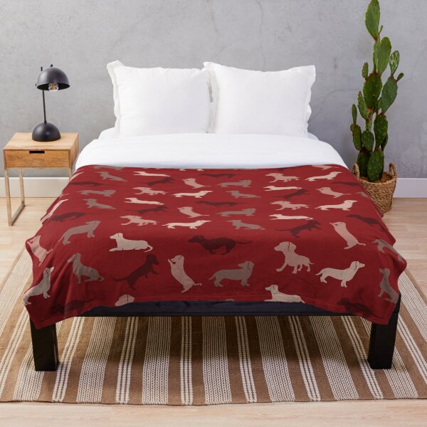 Item preview, Dachshund Pattern v15 designed and sold by Baikachi AD.