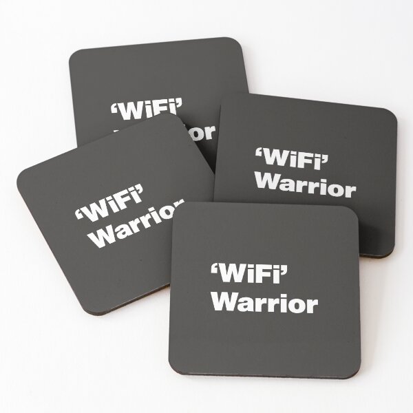 Item preview, WiFi Warrior - My Signal is My Sword designed and sold by nancycrazy.