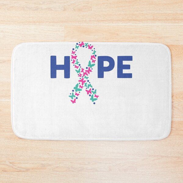 Item preview, Thyroid Cancer Hope & Butterfly Ribbon designed and sold by Shirtey.