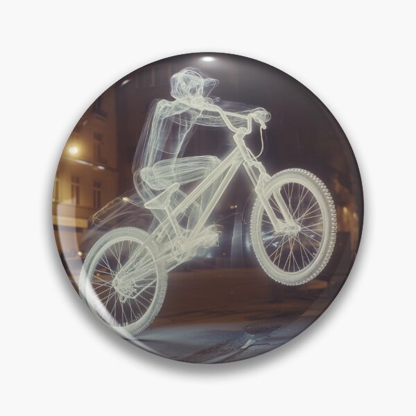 Item preview, Neon Bones: Urban X-Ray Wheelie Explodes at Night designed and sold by Tincanninja.