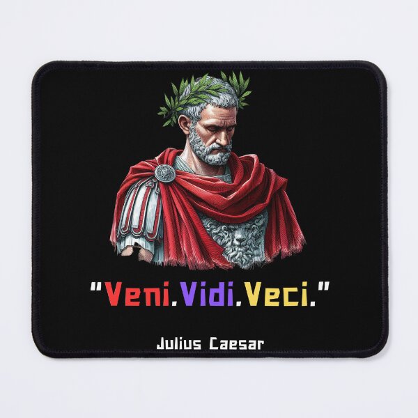 Item preview, Veni, Vidi, Vici Julius Caesar quote for history fans designed and sold by CachoGlorious.