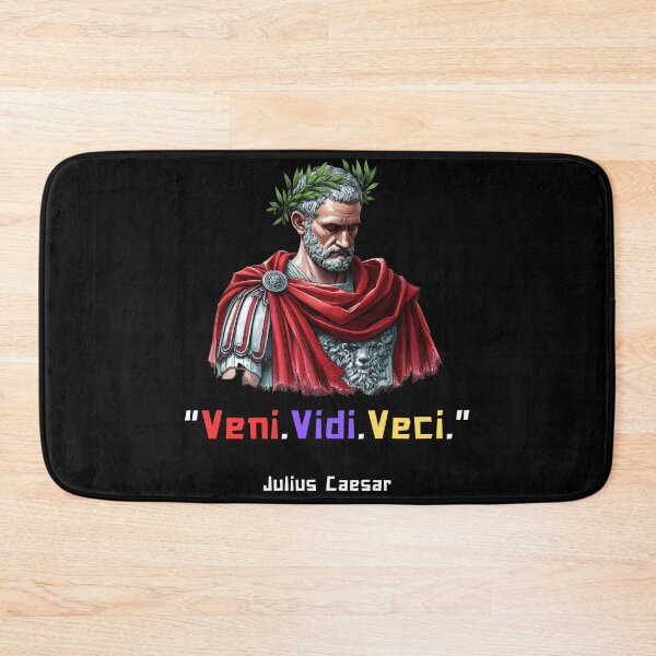 Item preview, Veni, Vidi, Vici Julius Caesar quote for history fans designed and sold by CachoGlorious.