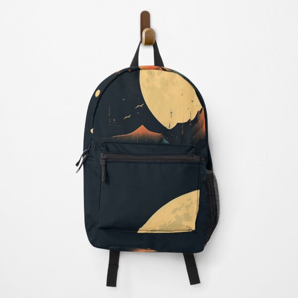 Item preview, Lunar Summit - Crescent Moon Over Peaks designed and sold by dungeonwarriors.