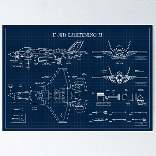 Artikel-Vorschau von F-35 Lightning II (Navy- Horizontal), designt und verkauft von BGALAXY.