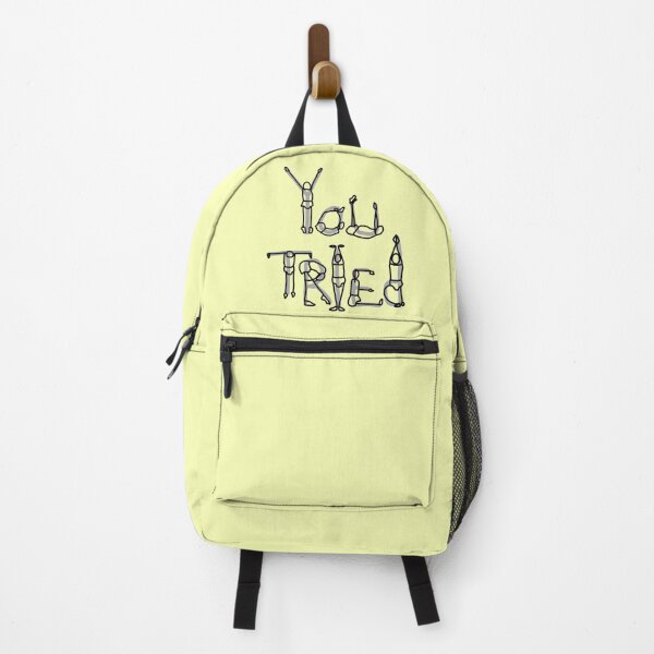 Item preview, "You Tried" Stick Figure Lettering designed and sold by roselikething.