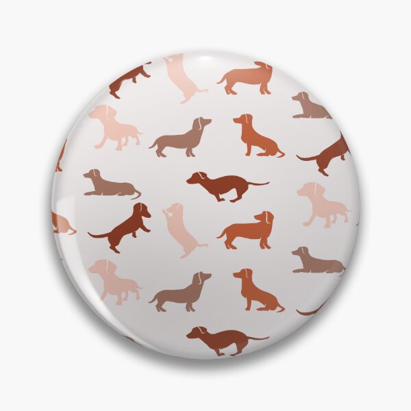 Item preview, Dachshund Pattern v19 designed and sold by Baikachi AD.