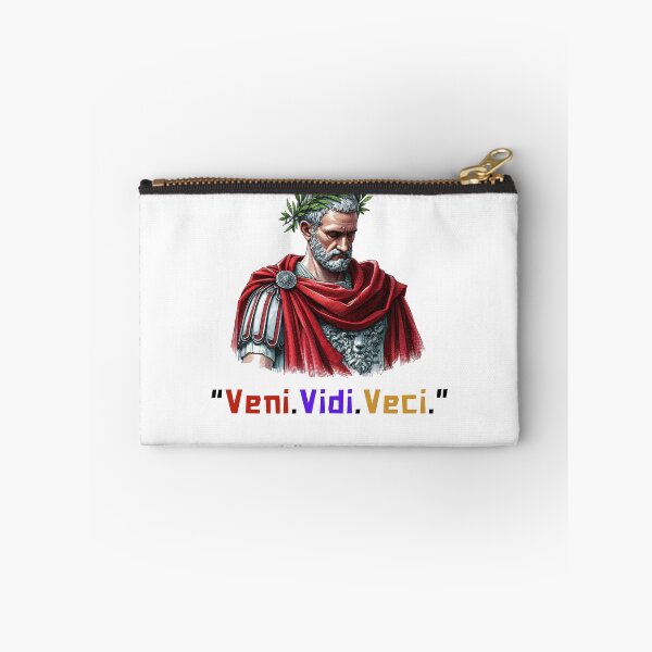 Item preview, Veni, Vidi, Vici Julius Caesar quote for history fans designed and sold by CachoGlorious.